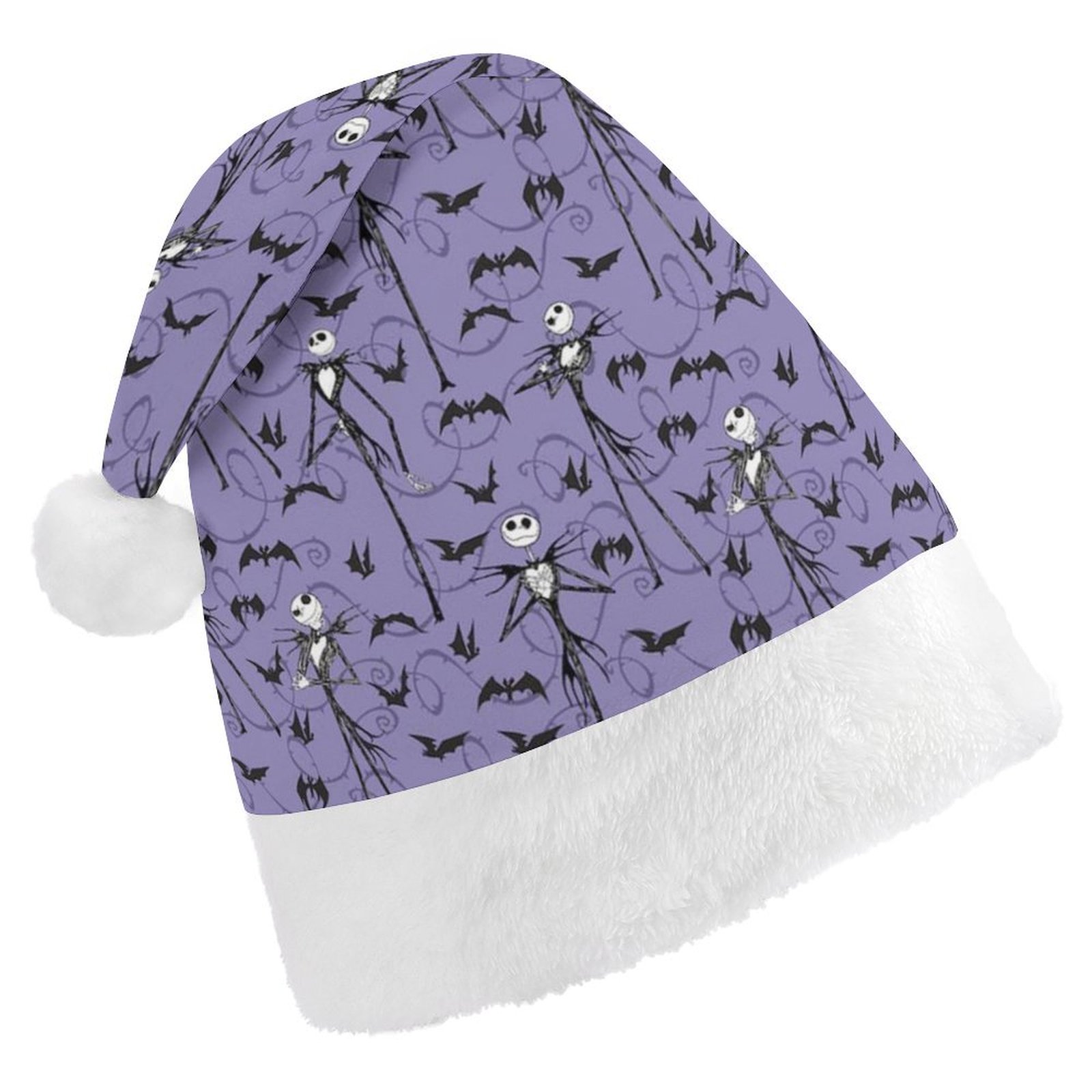 The Nightmare Before Christmas Christmas Hat for Adult And Kids Xmas Decor Ornaments Christmas New Year Festive Holiday Party Supplies Plush Santa Claus Hats